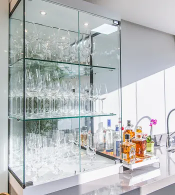 Anaqueles de cristal de seguridad en Irapuato