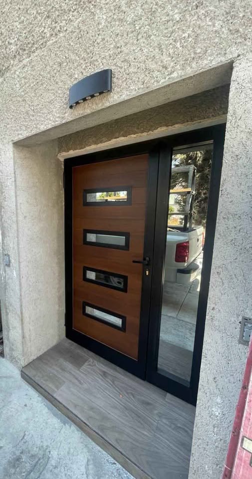 Puertas de aluminio para casas en Irapuato